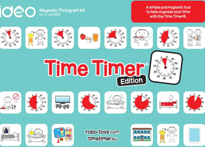 Time Timer - Magnetiske piktogrammer, Startsett