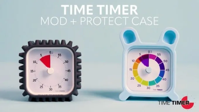 Time Timer MOD Home Rainbow, inkl. cover - 1 time