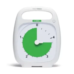Time Timer PLUS Hvit (14x18 cm.) - 5 min.