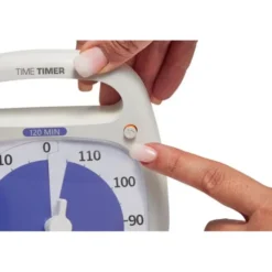 Time Timer PLUS Hvit (14x18 cm.) - 120 min.
