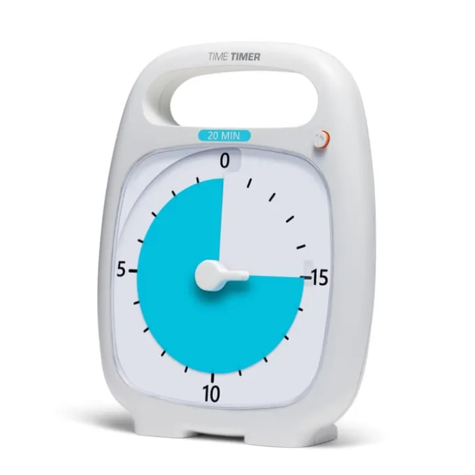 Time Timer PLUS Hvit (14x18 cm.) - 20 min.