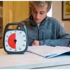 Time Timer PLUS Svart (14x18 cm.) - 1 time