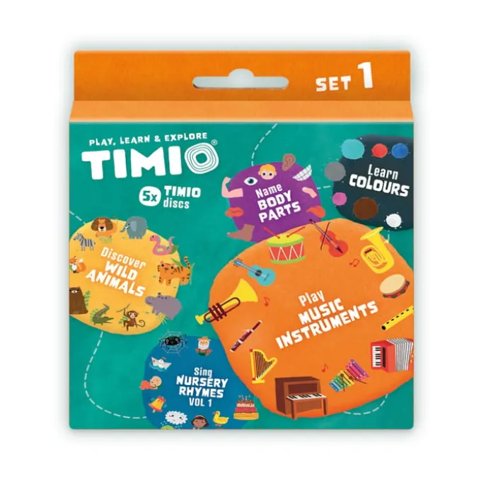 TIMIO tilbehør - Disc sett 1