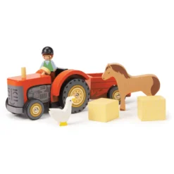 Traktor med tilhenger