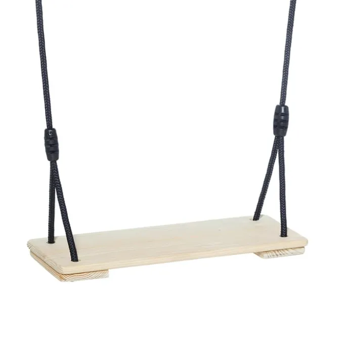 Trehuske 44 x 17,5 cm - 6 meter (svart tau)