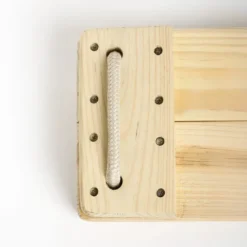 Trehuske 44 x 17,5 cm - (beige tau)