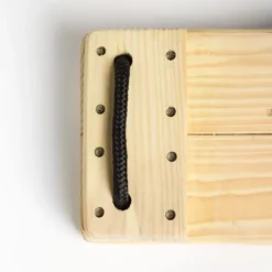 Trehuske 44 x 17,5 cm - (svart tau)