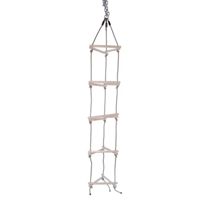 Trekantet taustige med 5 trinn - L: 190 cm
