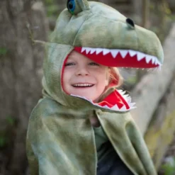 T-Rex kappe m. klør - Grønn, str. 4-6 år