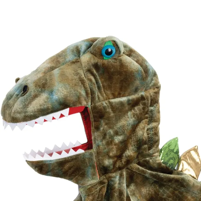 T-Rex kappe m. klør - Grønn, str. 4-6 år
