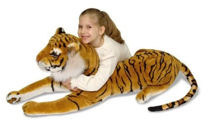 Tøydyr i plysj - Tiger