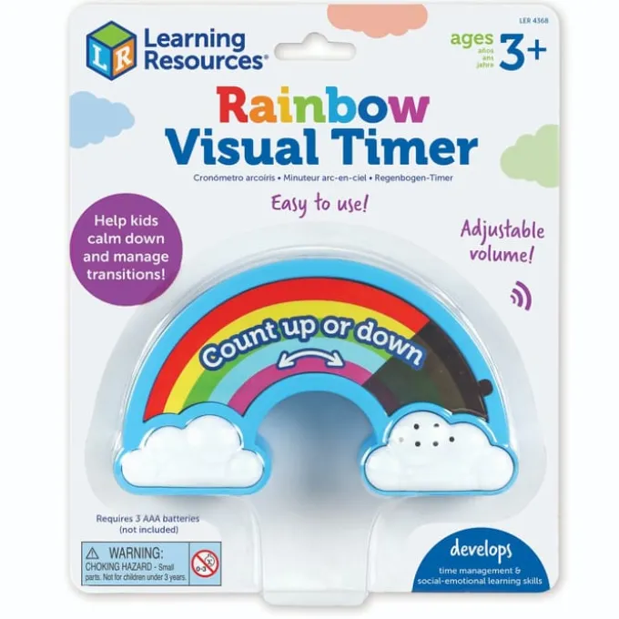Visuell timer - Regnbue