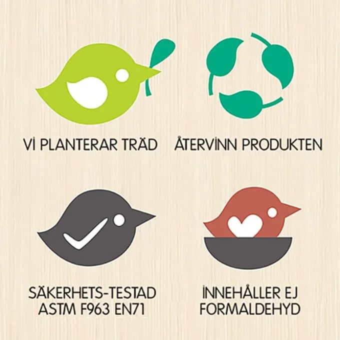 Vri-puslespill i tre - Dyr